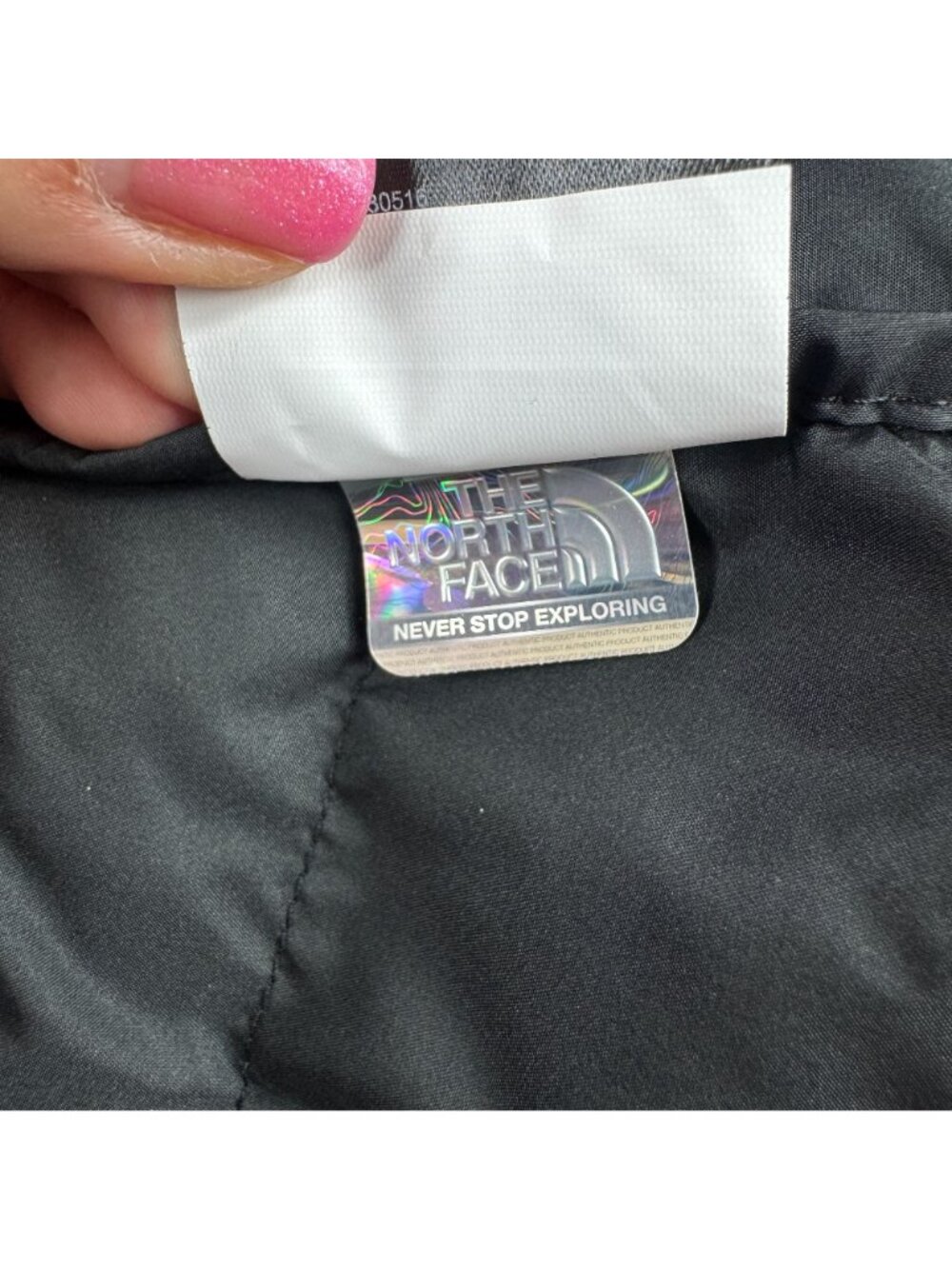 The North Face Aconcagua Parka Womens Medium TNF Black Down Hooded Puffer Jacket - Picture 12 of 14